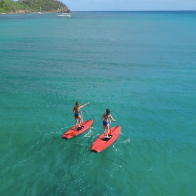 step paddle pampelonne nautic club